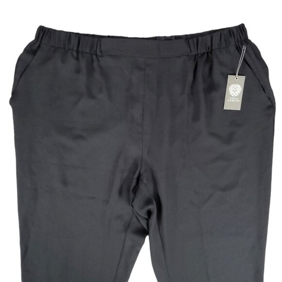 Vince Camuto Rich Black Ankle Pants - Picture 2 of 8